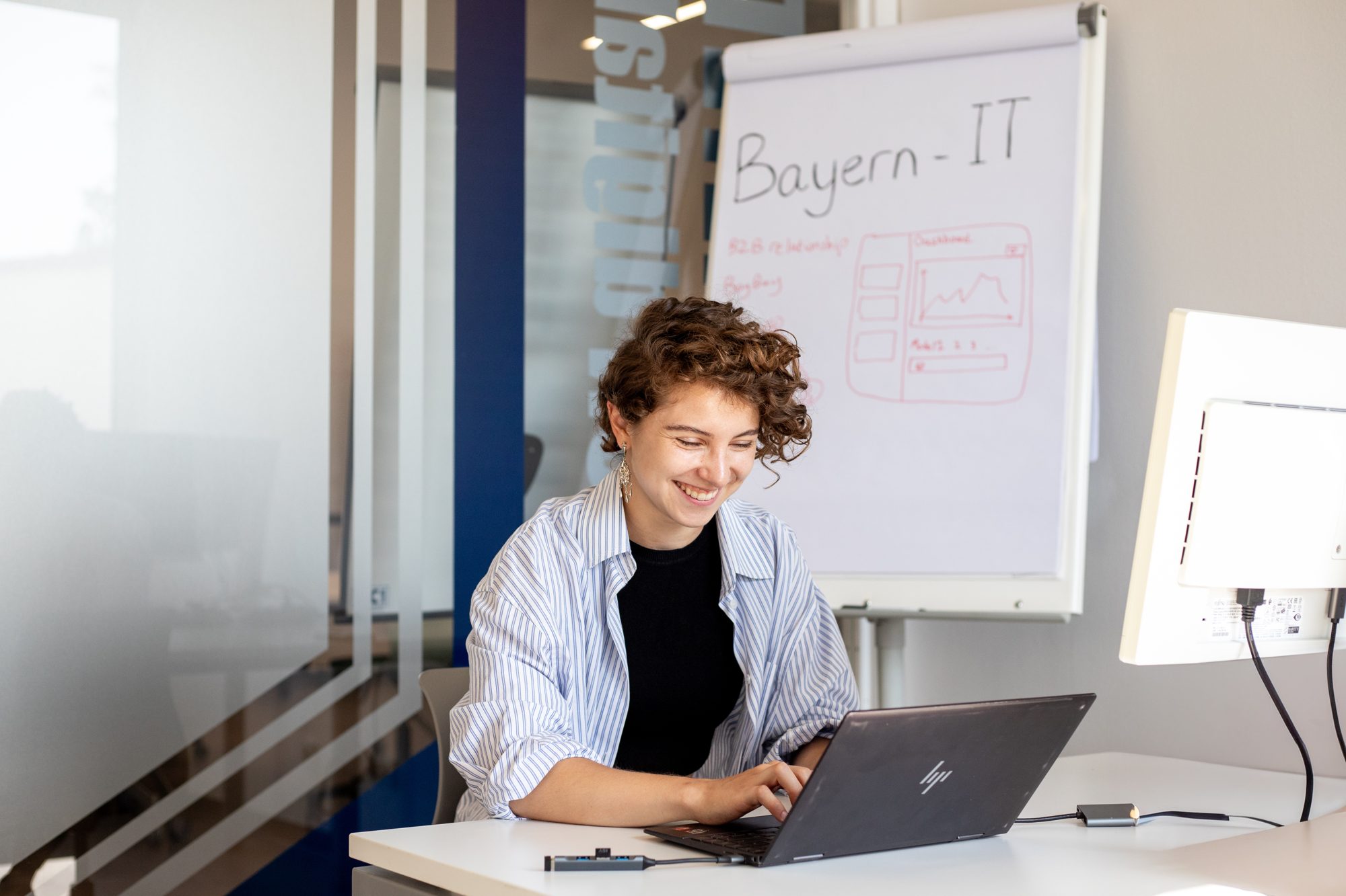 Anna Postnikova bei Bayern-IT in Deggendorf